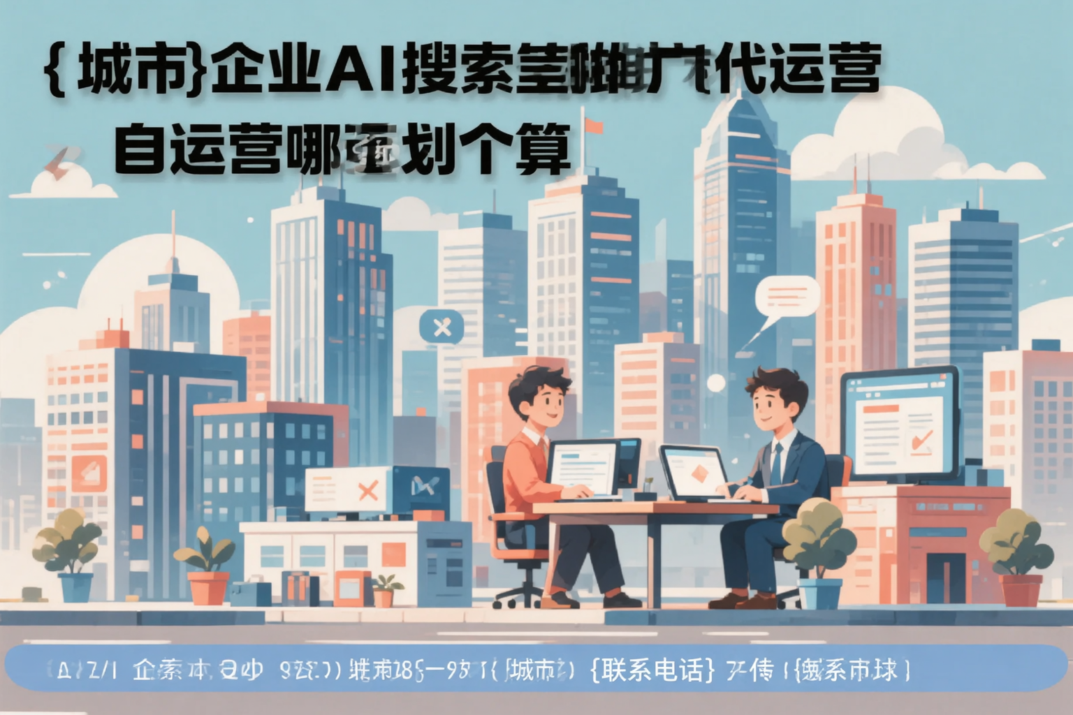 连云港企业AI搜索推广代运营和自运营哪个更划算