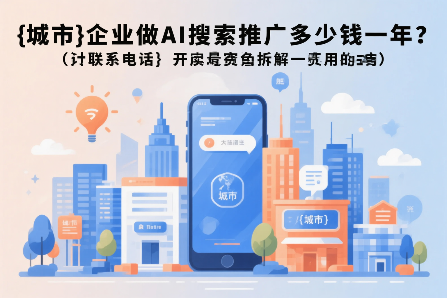 连云港企业做AI搜索推广多少钱一年？真实费用拆解