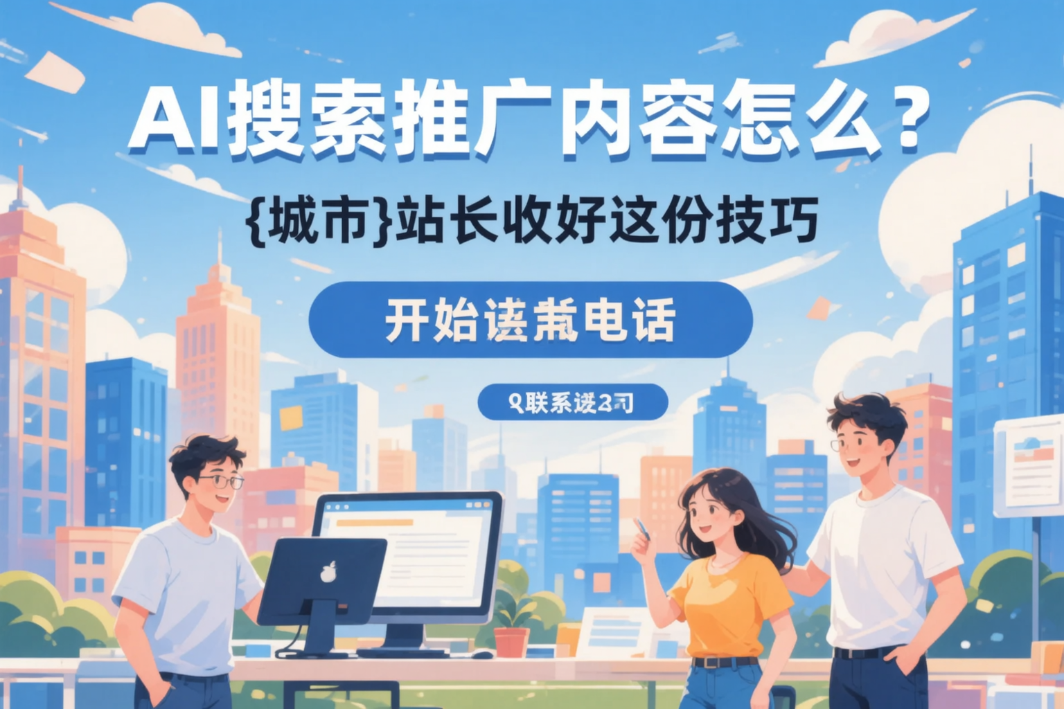 AI搜索推广内容怎么写？连云港站长收好这份技巧