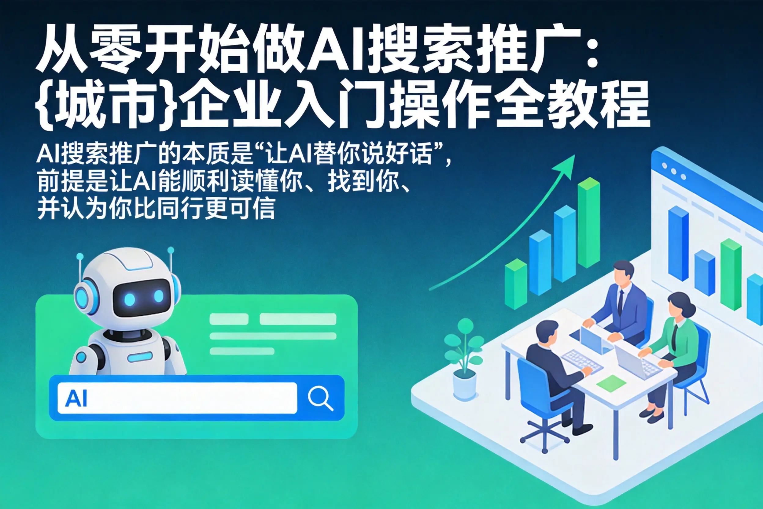 从零开始做AI搜索推广:连云港企业入门操作全教程