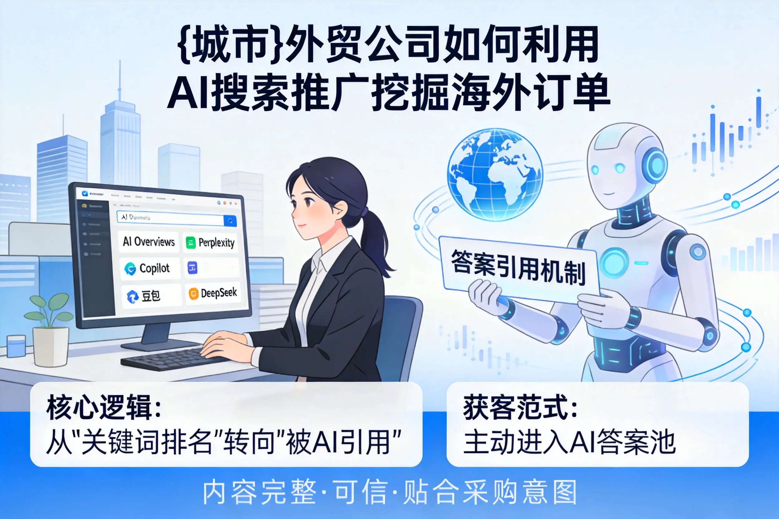 连云港外贸公司如何利用AI搜索推广挖掘海外订单