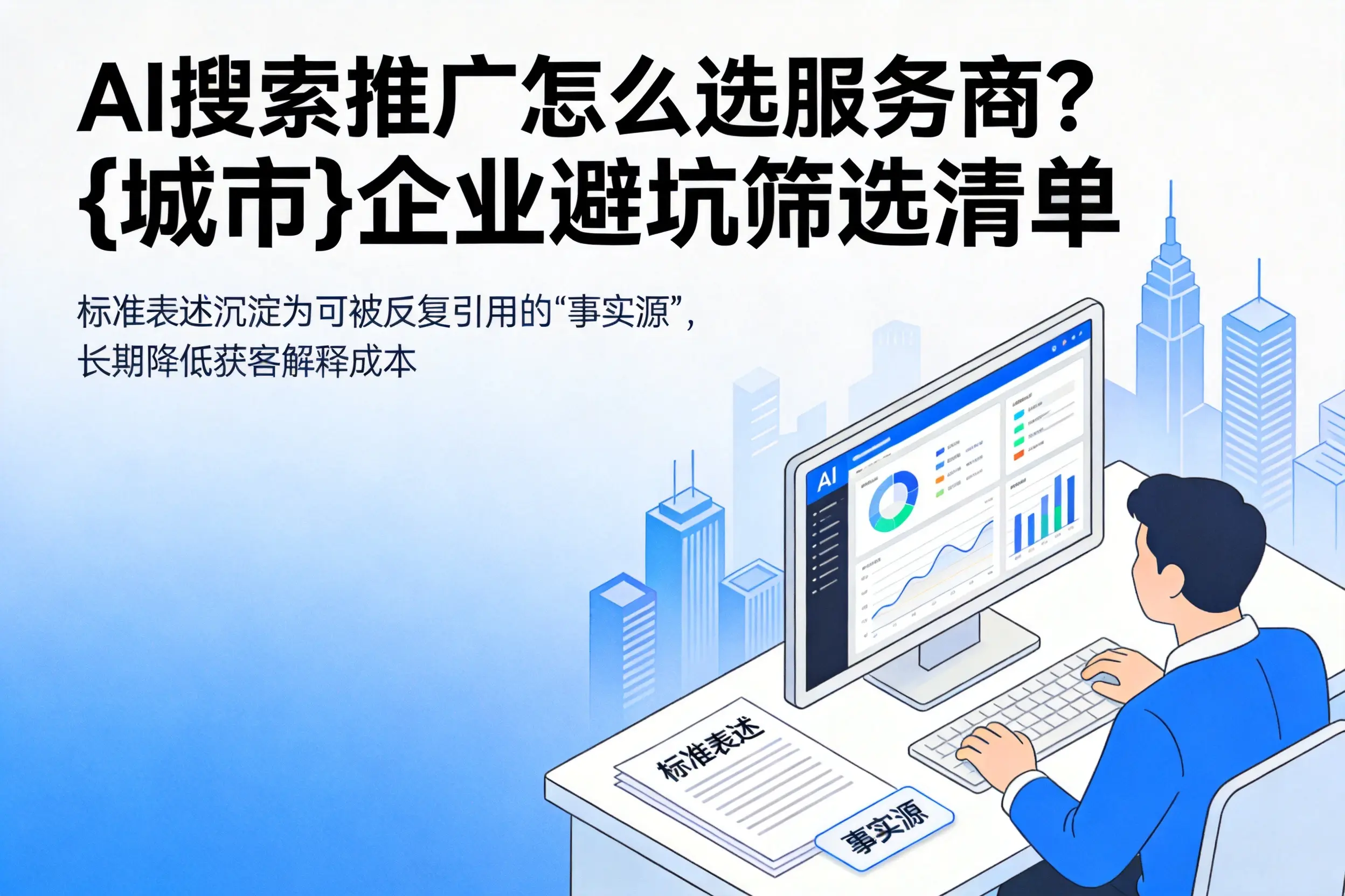 AI搜索推广怎么选服务商？连云港企业避坑筛选清单