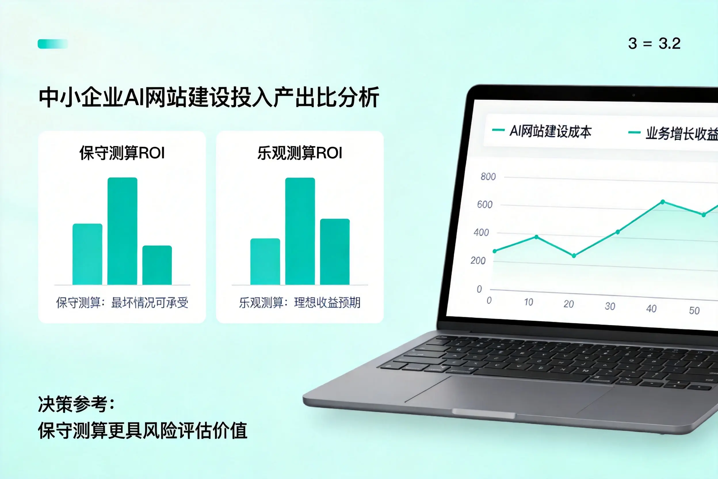 连云港中小企业AI网站建设投入产出比怎么算？先看这份分析