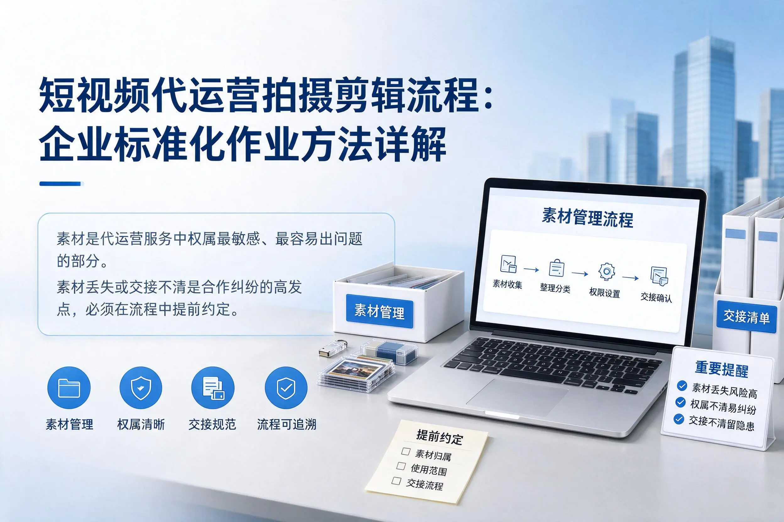 短视频代运营拍摄剪辑流程：连云港企业标准化作业方法详解
