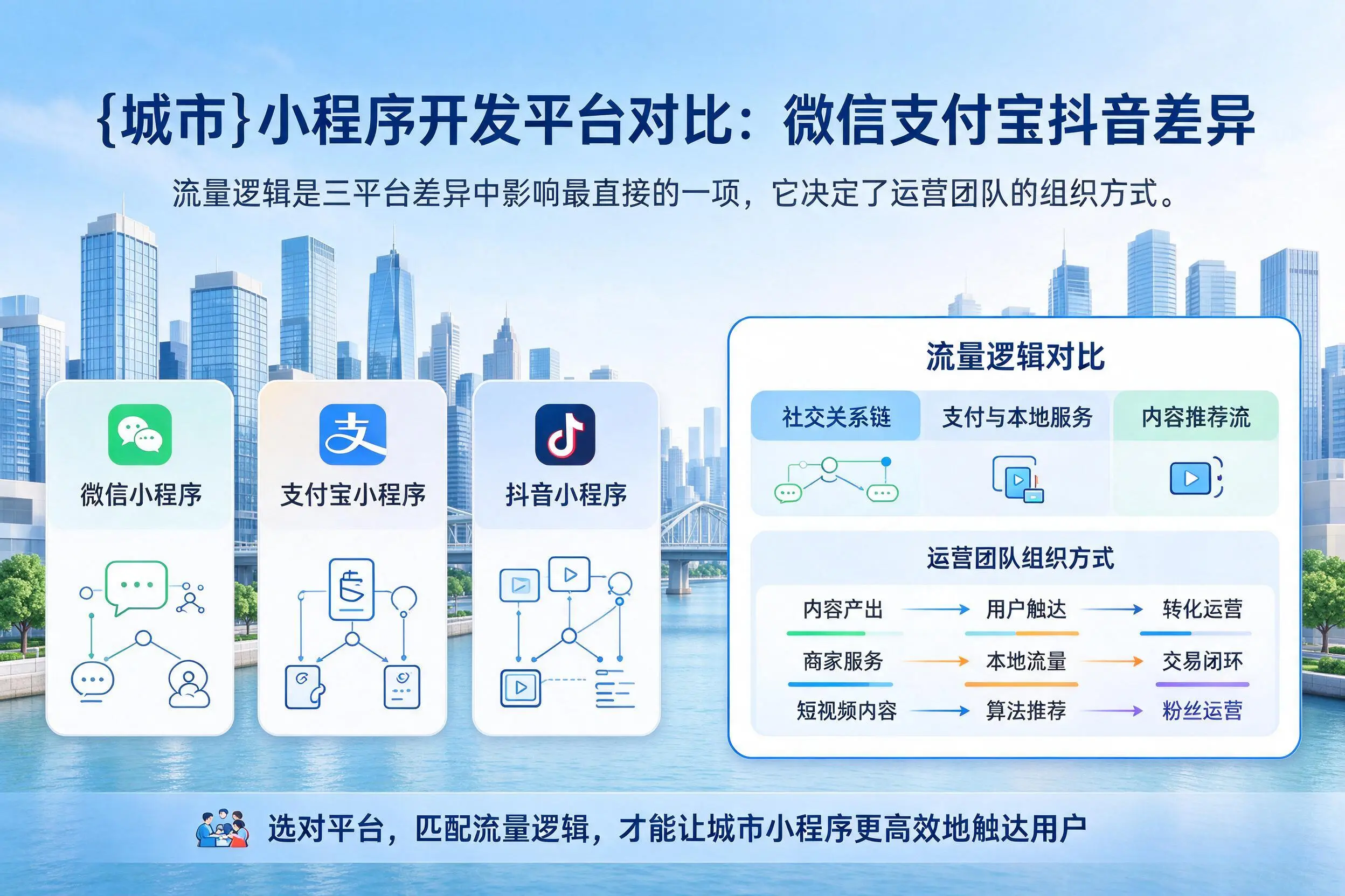 连云港小程序开发平台对比：微信支付宝抖音差异