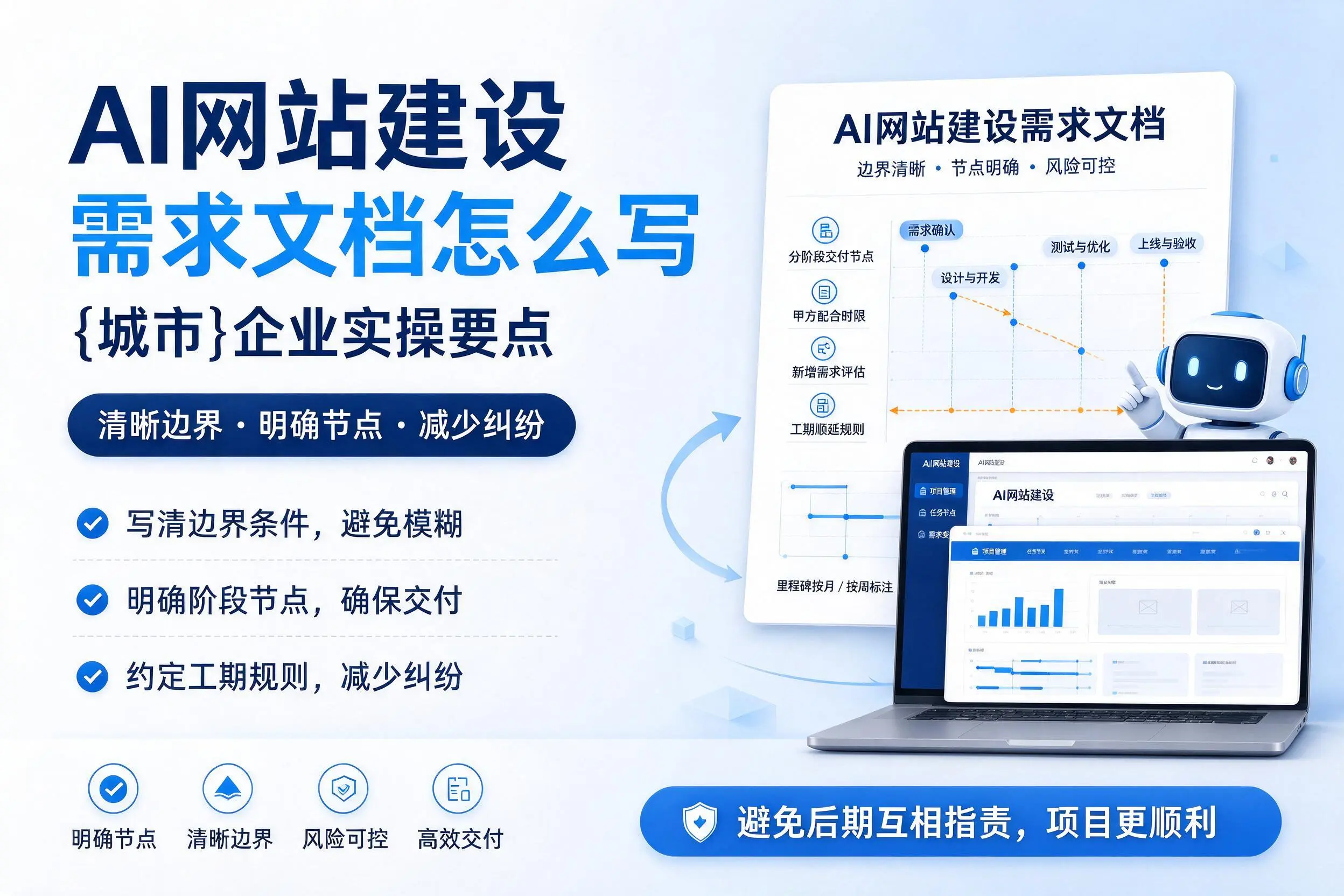 AI网站建设需求文档怎么写,连云港企业实操要点